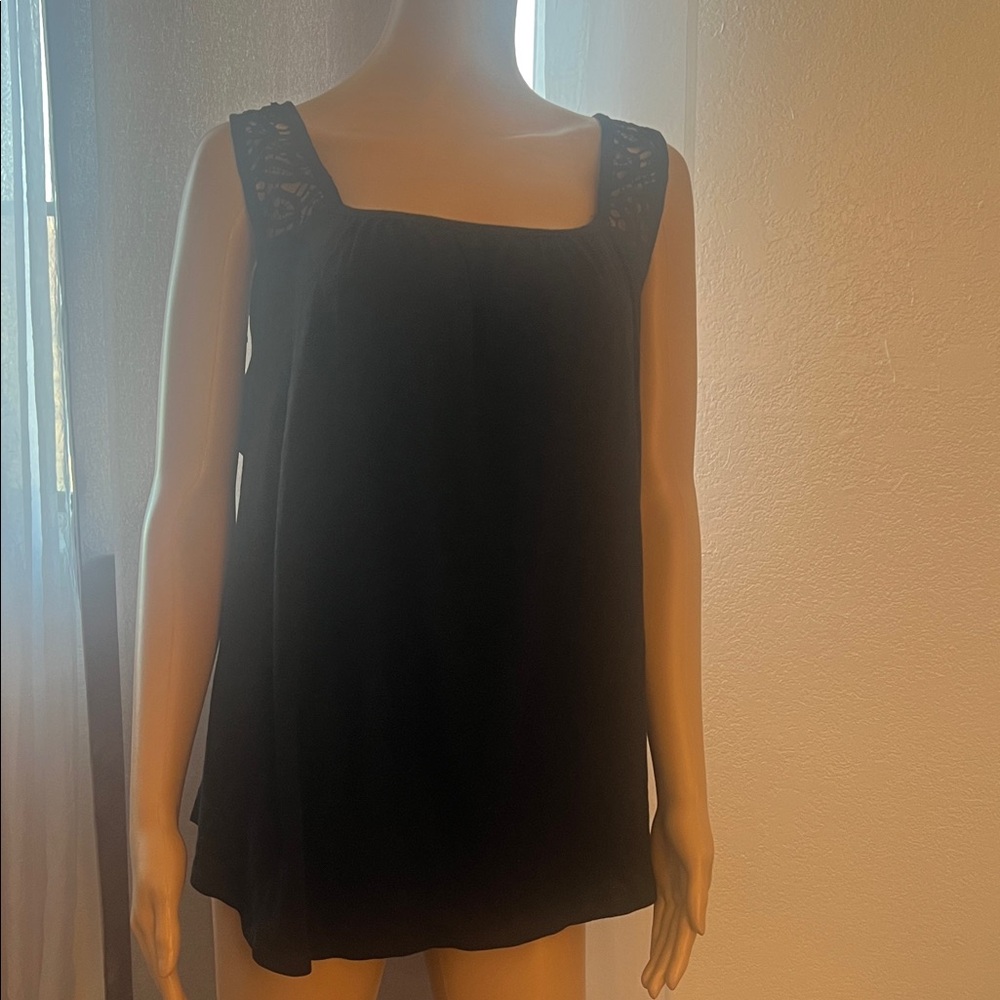 Torrid Elegant Black Sleeveless Top